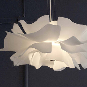 Lampe suspendue fleur moderne