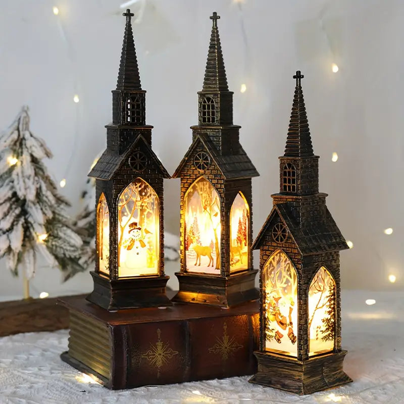 LED Weihnachtskerzen 4er-Set