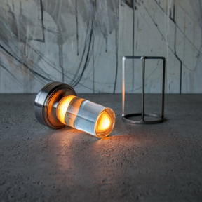 Ambient Kristall-LED Tischlampe