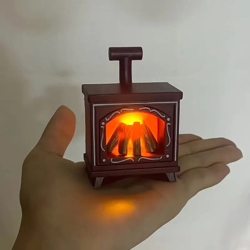 Weihnachts LED Kamin Teelicht