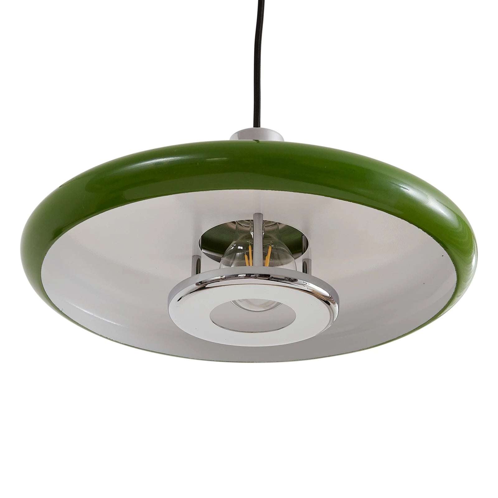 Bauhaus Retro Metall-Pendelleuchte