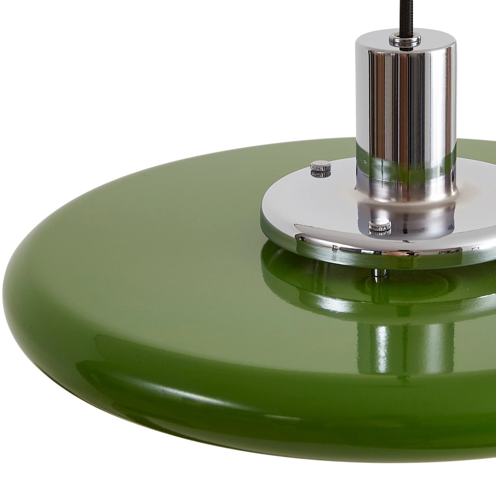 Bauhaus Retro Metall-Pendelleuchte