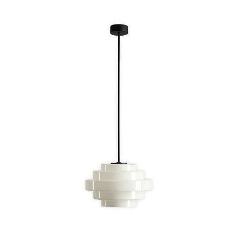 Nordische Bauhaus-Glas-Pendelleuchte