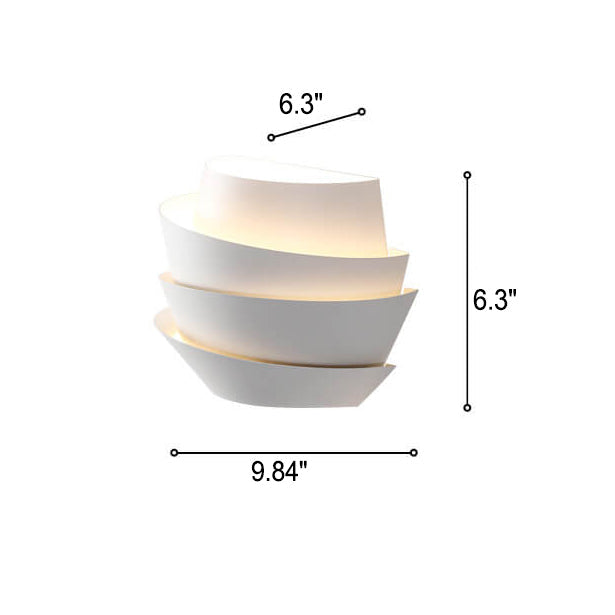 Luminique – Applique scandinave à double points lumineux en fer