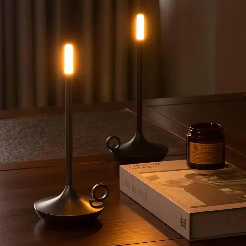 Lampe de table tactile LED sans fil moderne