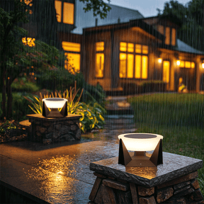 Solar Zaunpfostenleuchte LED