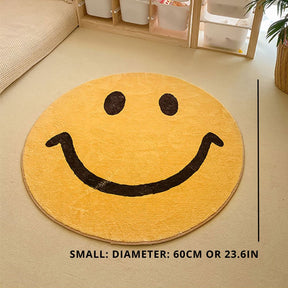 Tapis smiley pour la bonne humeur 