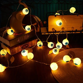 Halloween Augen Lichterkette