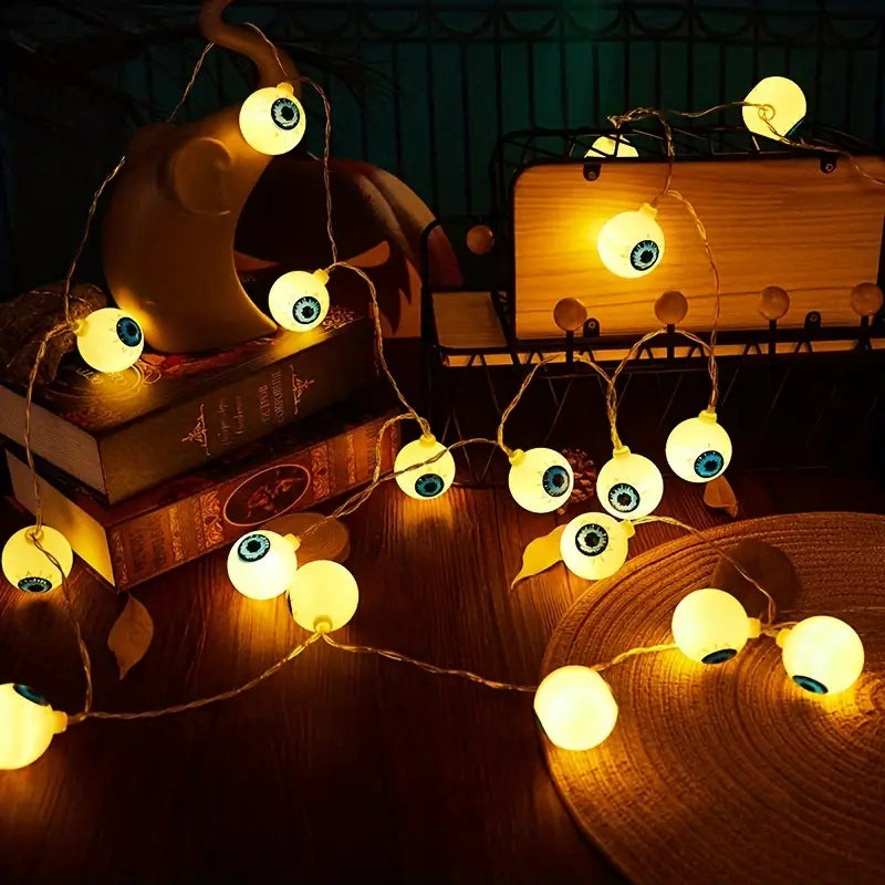 Halloween Augen Lichterkette