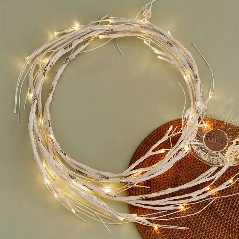 Halloween & Weihnachten LED Zweig Girlande