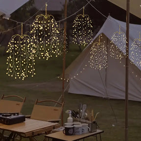 3er Set Baumform LED Lichterkette für Weihnachten & Weihnachtsdekoration