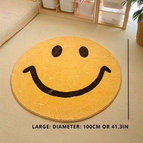 Tapis smiley pour la bonne humeur 