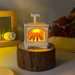 Weihnachts LED Kamin Teelicht