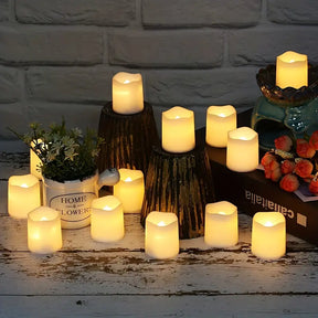 Halloween & Weihnachten LED Teelichter Set