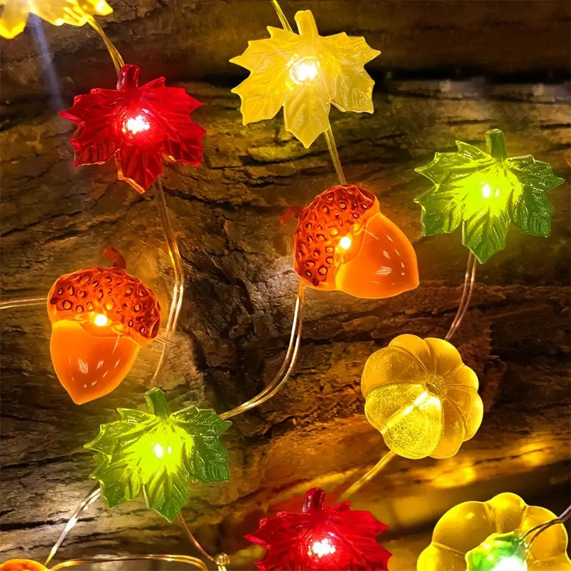 Halloween Herbst Lichterkette
