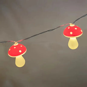 Halloween Pilz Lichterkette