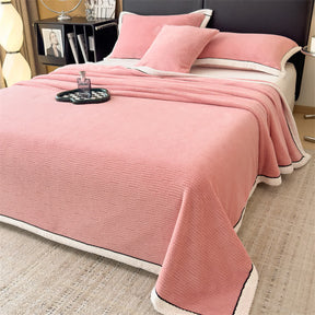 Flauschige Wendbare Fleece-Decke