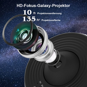 Galaxy Projektor Weihnachtsnachtlicht