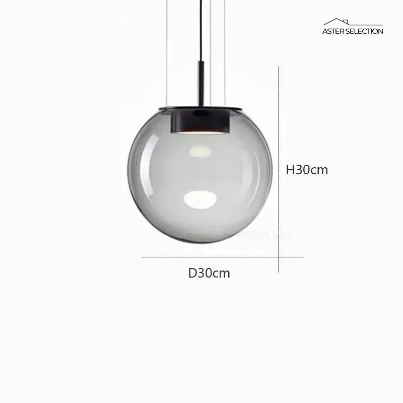 Kreative Glas Hängelampe