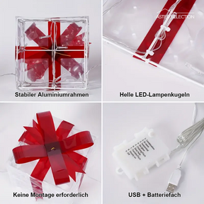 Halloween & Weihnachten Leuchtende Geschenkboxen