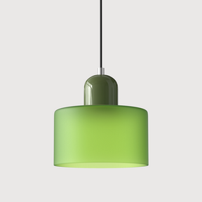 Bauhaus Kugelglas-Pendelleuchte