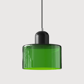 Bauhaus Kugelglas-Pendelleuchte