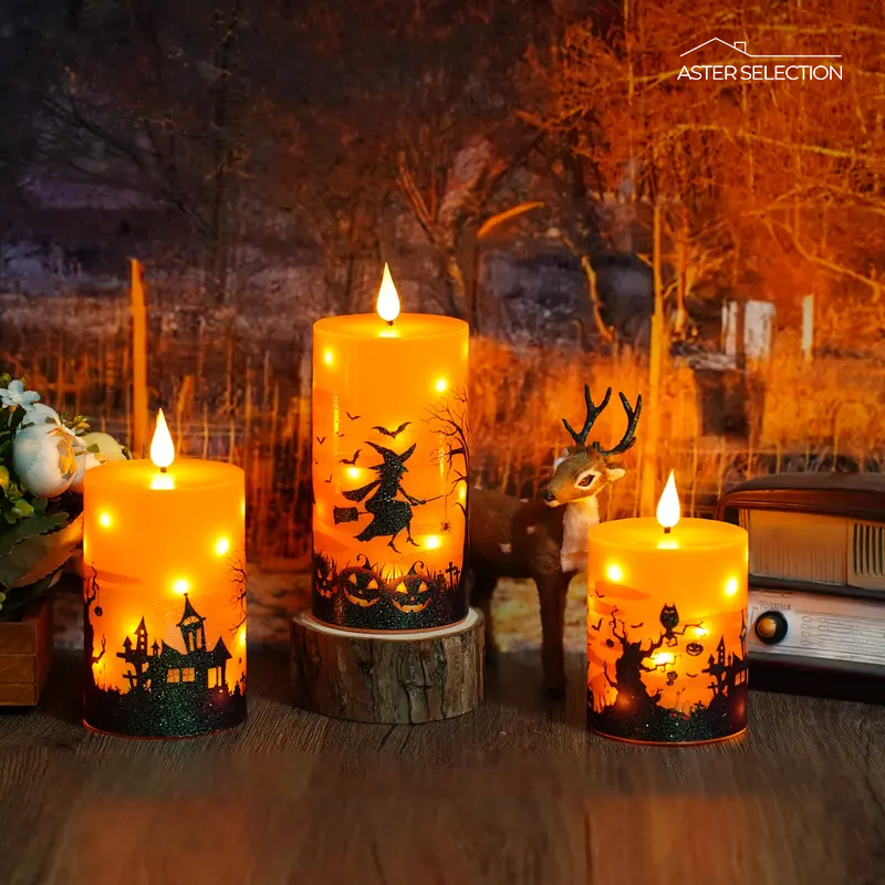 Halloween Deko LED-Kerzen