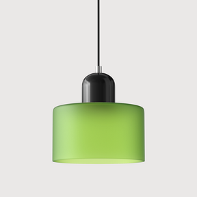Bauhaus Kugelglas-Pendelleuchte