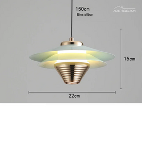 Aluminium LED Pendelleuchte