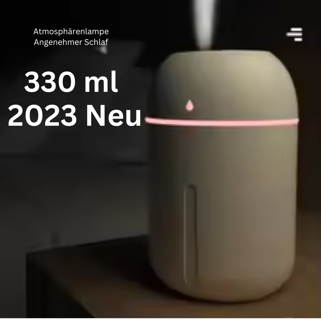 Mini aroma diffuser with USB connection – quiet, portable &amp; effective
