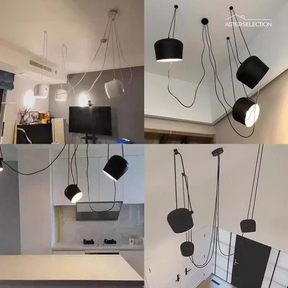 Kreative LED Spinnenlampe