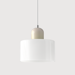 Bauhaus Kugelglas-Pendelleuchte