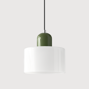 Bauhaus Kugelglas-Pendelleuchte
