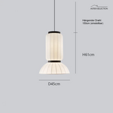 Wabi Sabi Seidenlampe