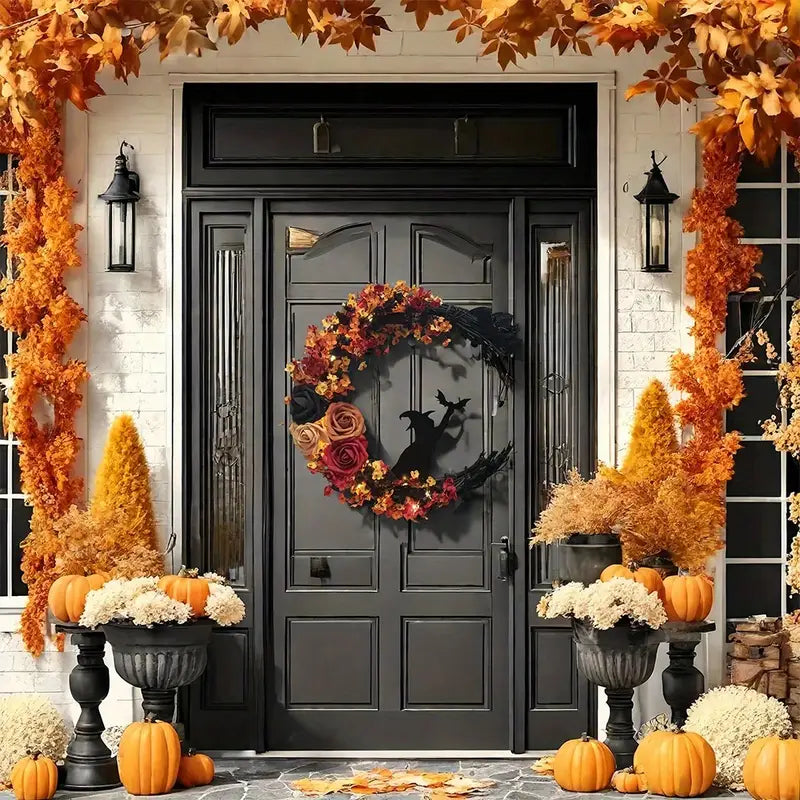 Halloween Gotischer Türkranz