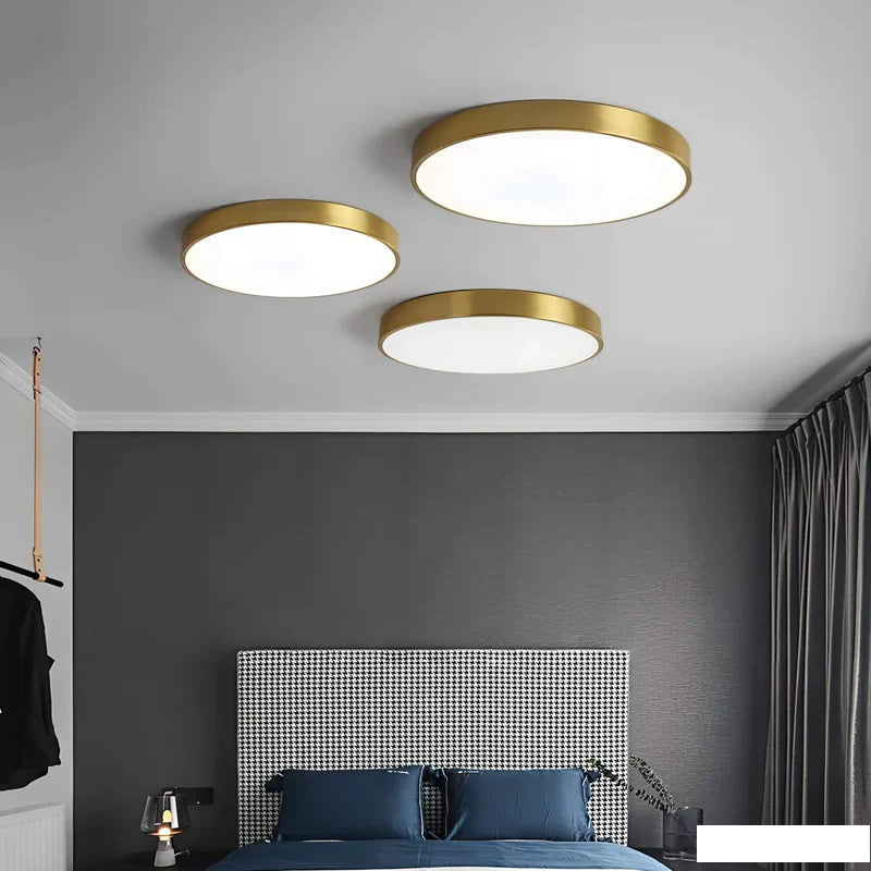 Moderne Deckenleuchte Mit Glänzendem Finish-Aster Selection