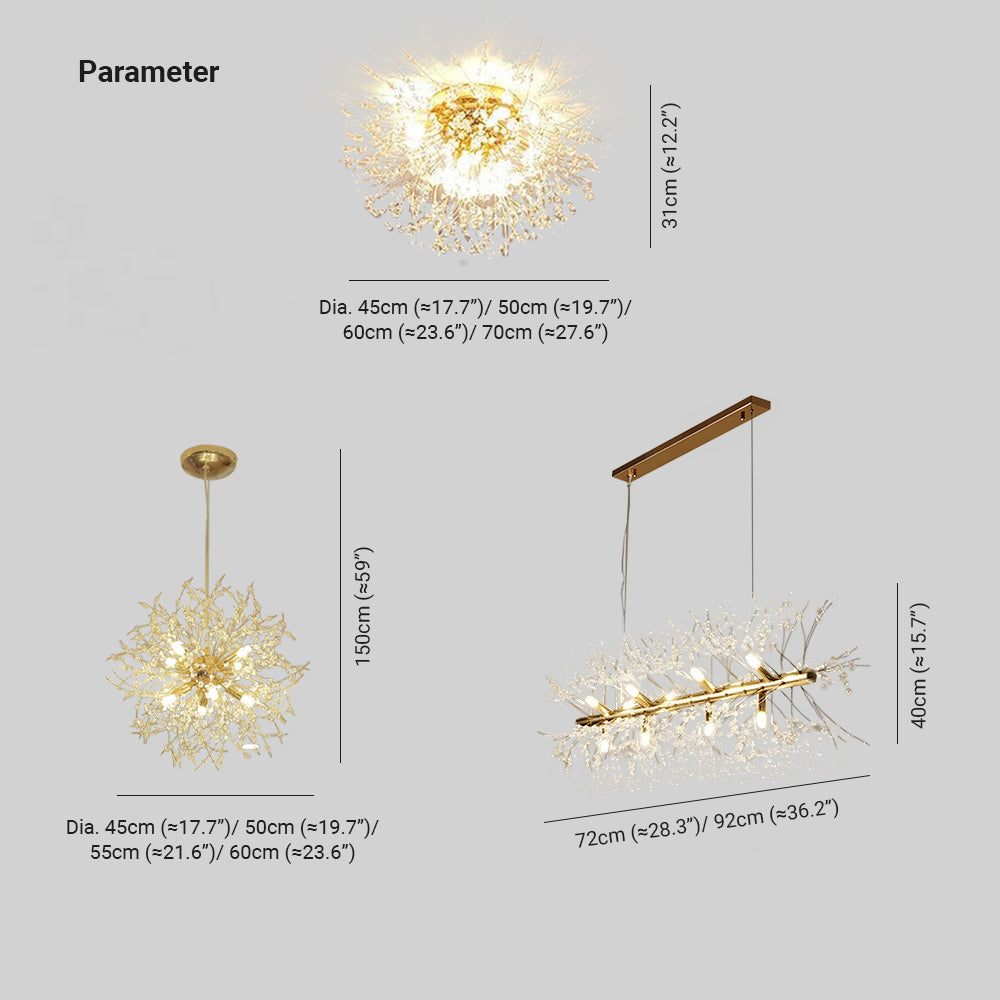 Suspension LED élégante