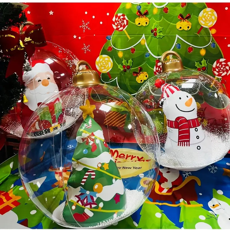 Großer Aufblasbarer Weihnachtsball