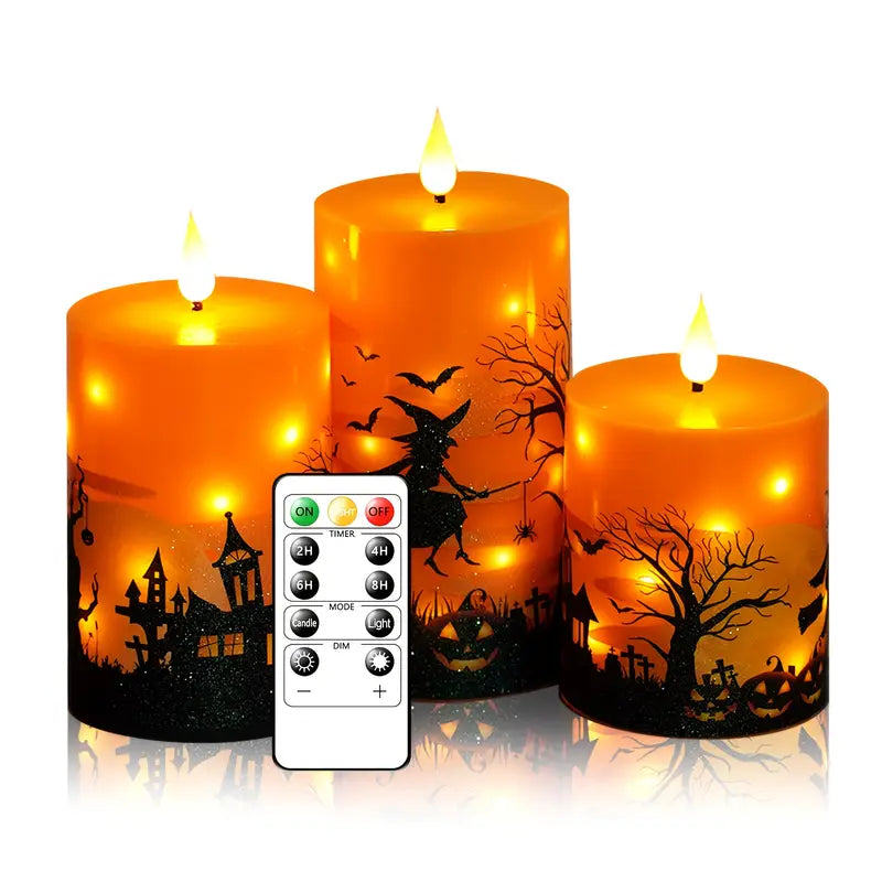 Halloween Deko LED-Kerzen