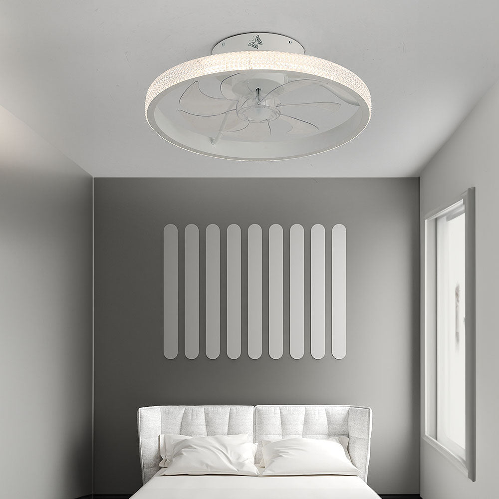 Smarter LED-Deckenventilator mit Fernbedienung