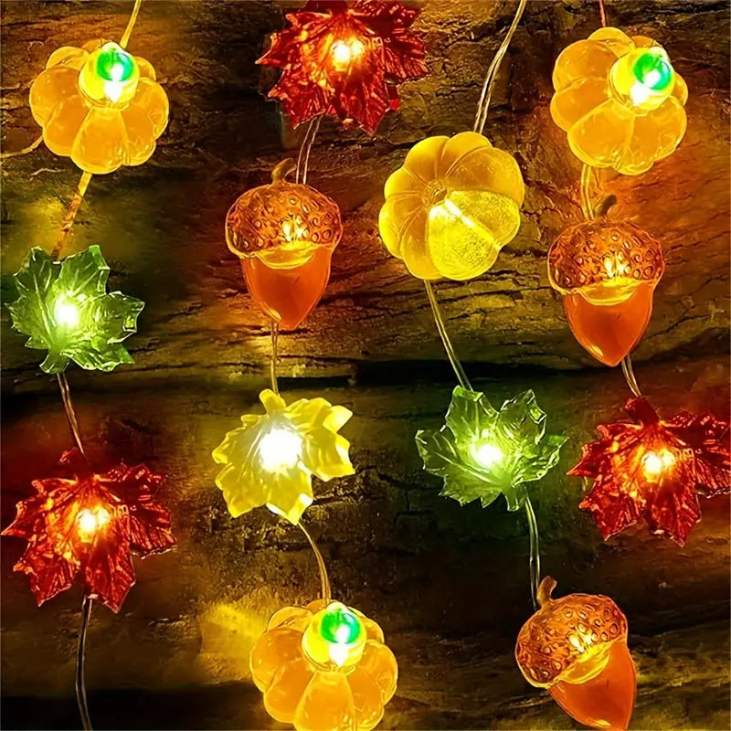 Halloween Herbst Lichterkette