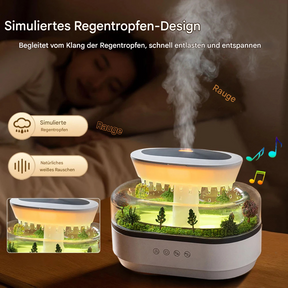 Stylish LED aroma humidifier 