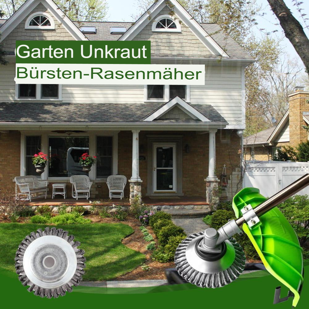 Unkrautbürste für Rasentrimmer