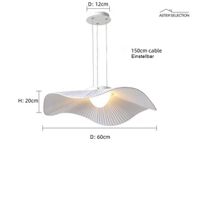Weiße LED Pendellampe