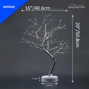 LED Bonsai Tischlampe für Weihnachten