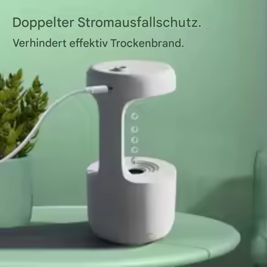Humidifier with LED &amp; gravity effect – Soothing look for home or office 