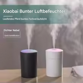Kompakter USB-Aroma-Luftbefeuchter mit LED-Beleuchtung – Leiser Betrieb & stilvolles Design