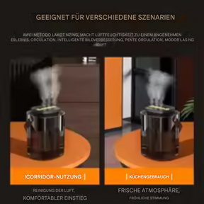 USB diffuser with three nozzles – Innovative humidifier for fresh &amp; pleasant room air