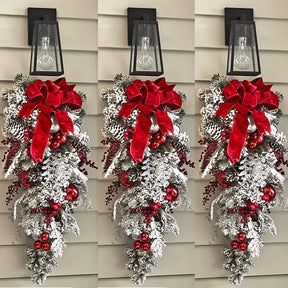 Weihnachtskranz für Tür & Wanddekoration