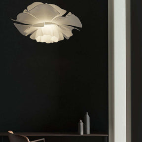 Lampe suspendue fleur moderne